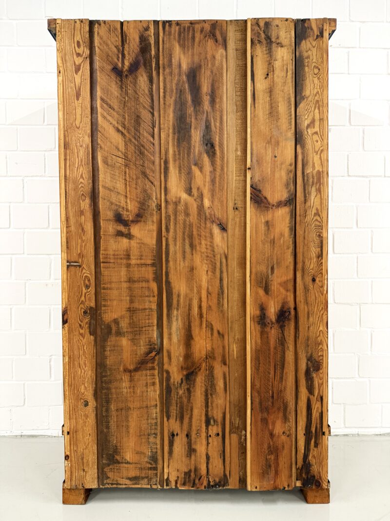 Vitrine Bücherschrank Biedermeier Kirsche 1830 Handpoliert – Bild 8